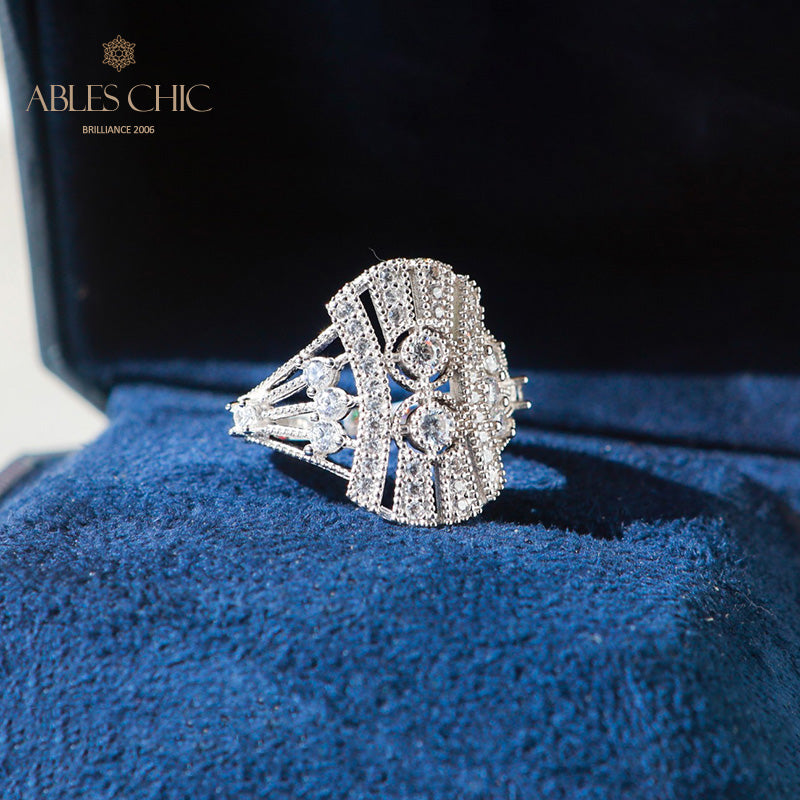Bague Bling Micro Pavée 6052