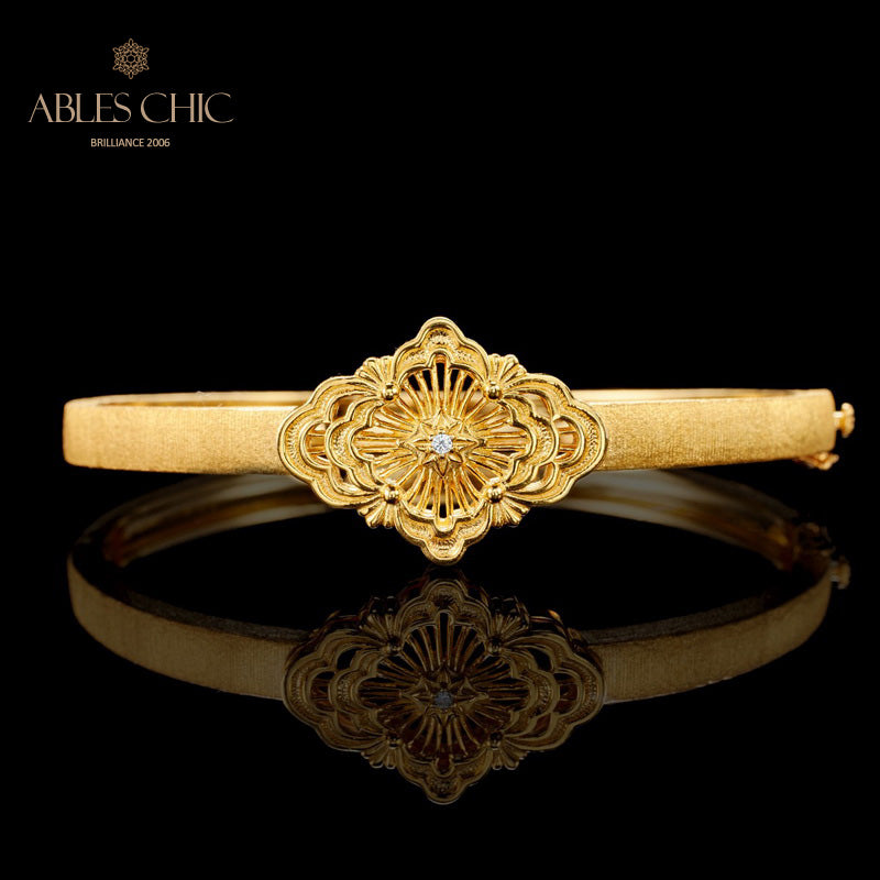 Bracelet Trèfle Traditionnel Fretwork 6132