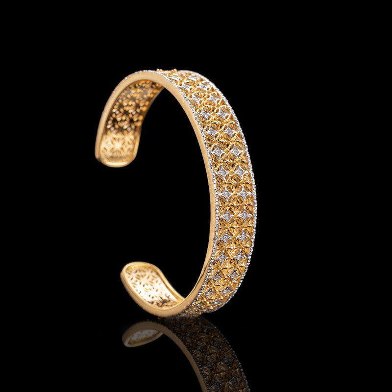 Bracelet Filigrane Étoilé 6033