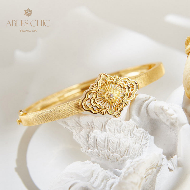 Bracelet Trèfle Traditionnel Fretwork 6132