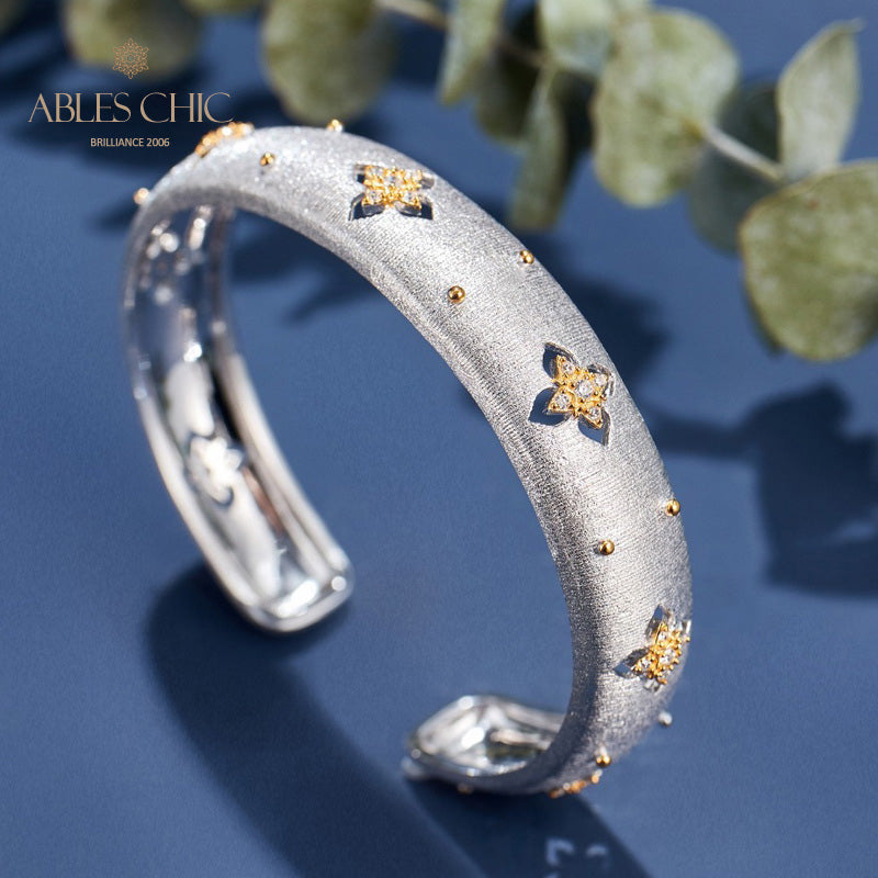 Bracelet Trèfles Soyeux 6105