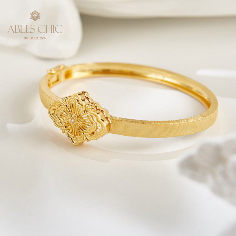 Bracelet Trèfle Traditionnel Fretwork 6132