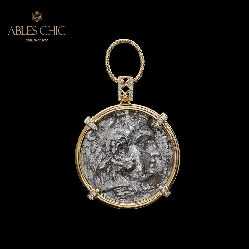 Pendentif médaillon Hercules Coin uniquement