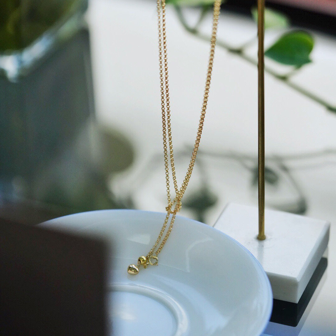 Collier à chaîne Rolo coulissante Belcher