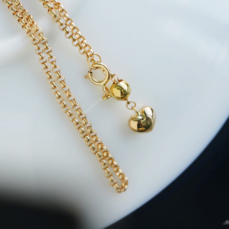 Collier à chaîne Rolo coulissante Belcher