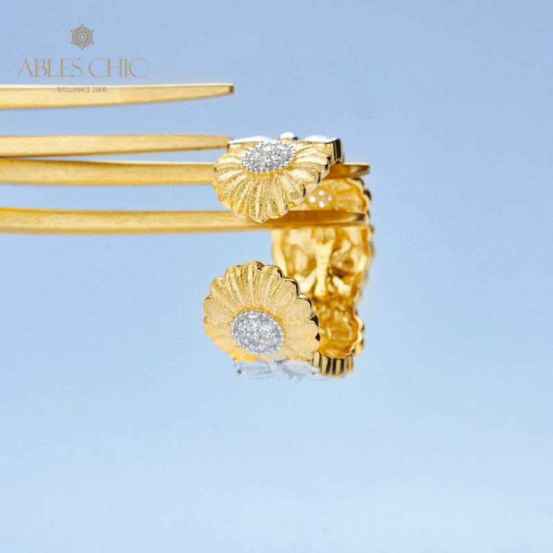 Bague Fleur de Marguerite Papillon 5931