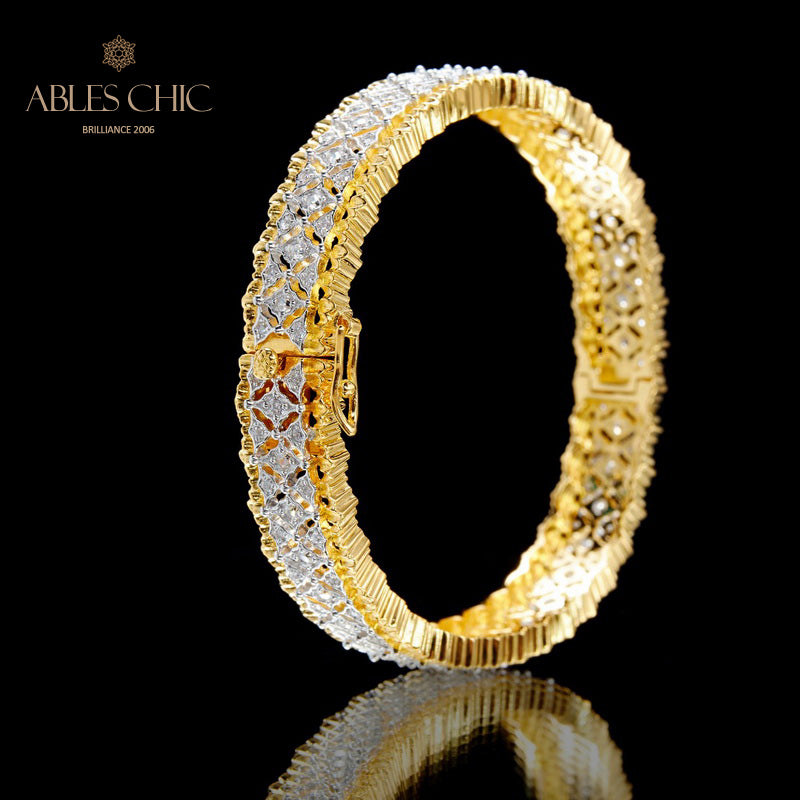 Bracelets en dentelle nid d'abeille 5863