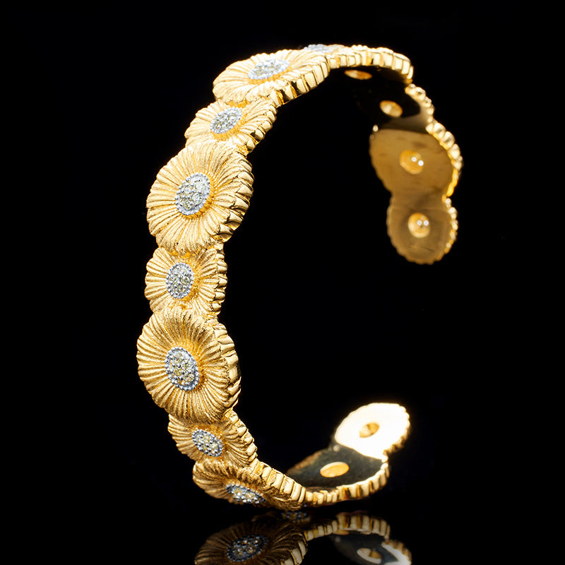 Bracelet fleuri marguerite 5908