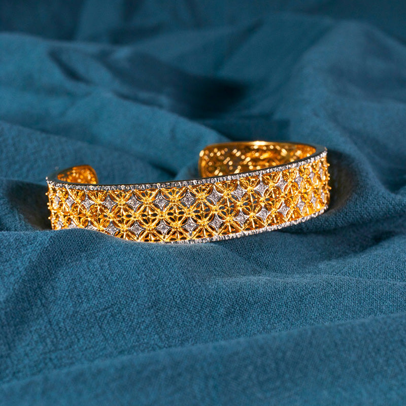 Bracelet Filigrane Étoilé 6033