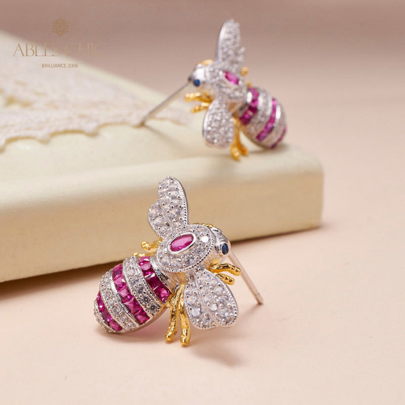 Boucles d'oreilles abeilles Vivid Beetles 5777