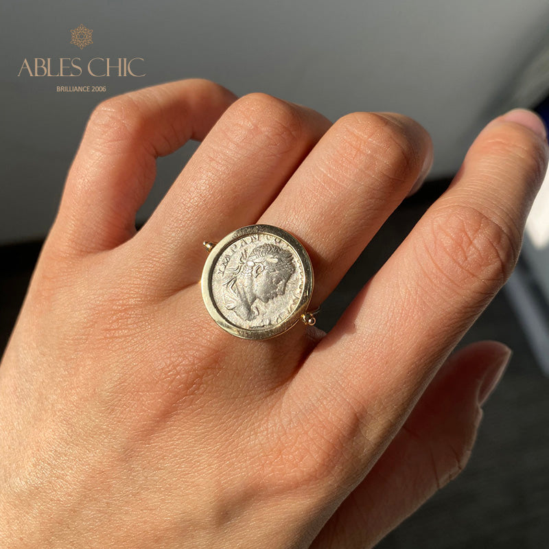 Grèce Nicéphore III Coin Pendentif Anneau