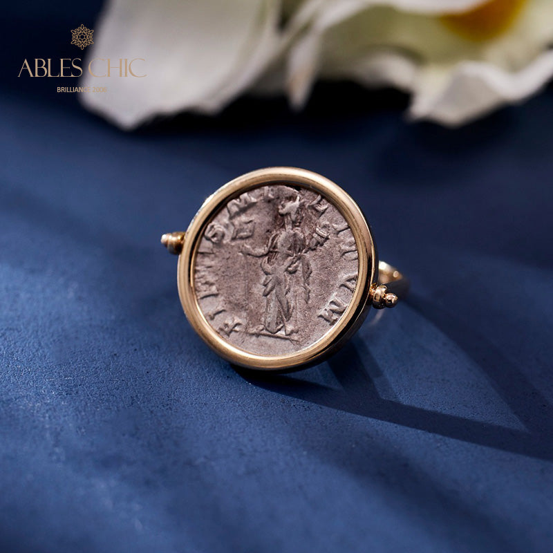 Grèce Nicéphore III Coin Pendentif Anneau