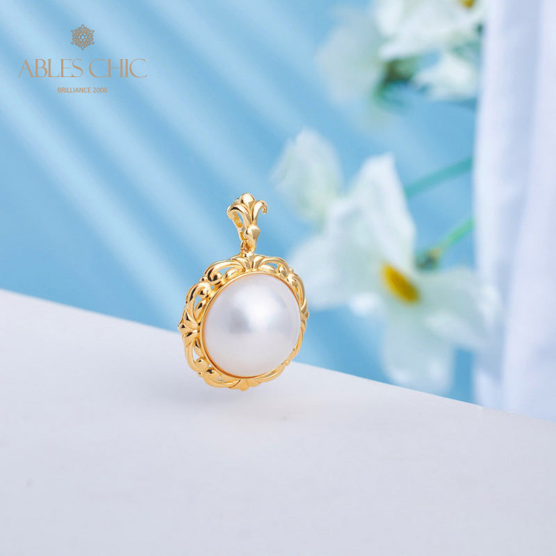 Pendentif en filigrane de perles Mabe 5905