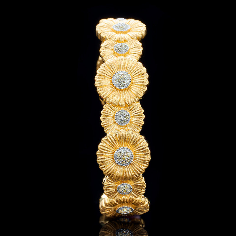 Bracelet fleuri marguerite 5908