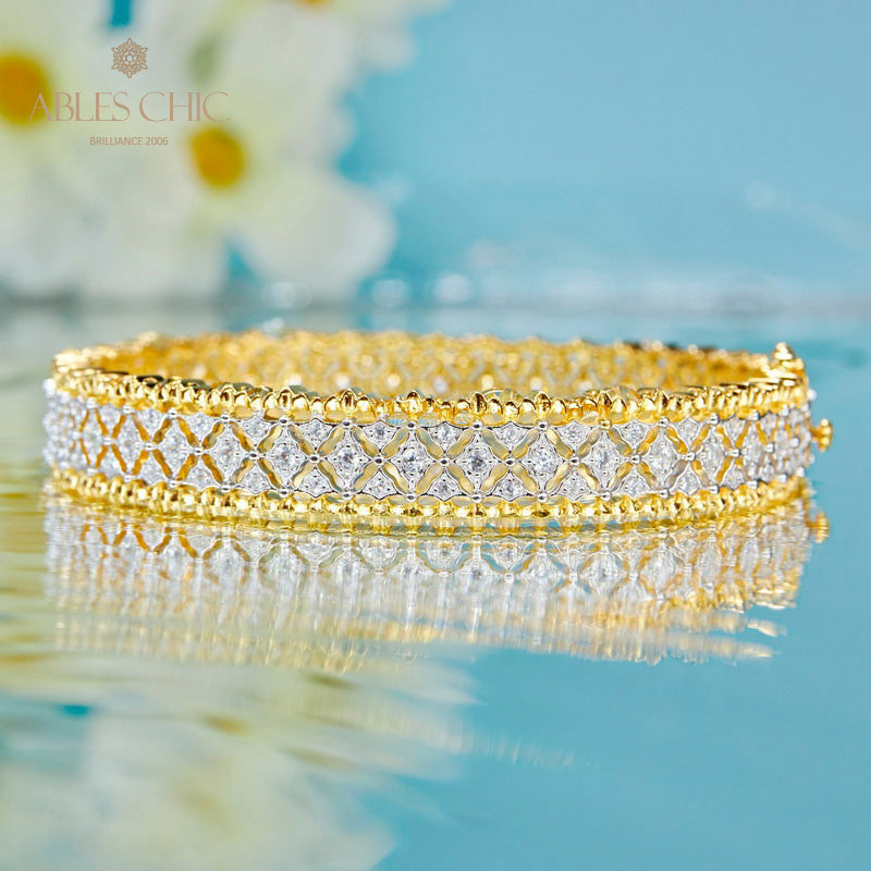 Bracelets en dentelle nid d'abeille 5863