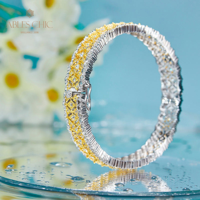 Bracelets en dentelle nid d'abeille 5863