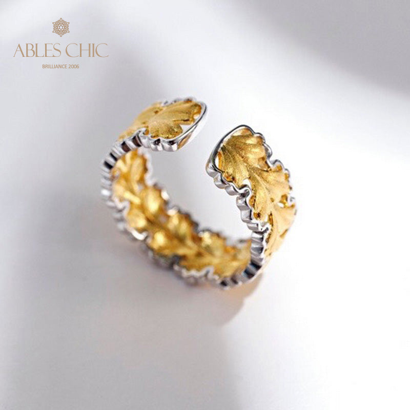 Bague Filigrane Feuilles d'Automne 5795