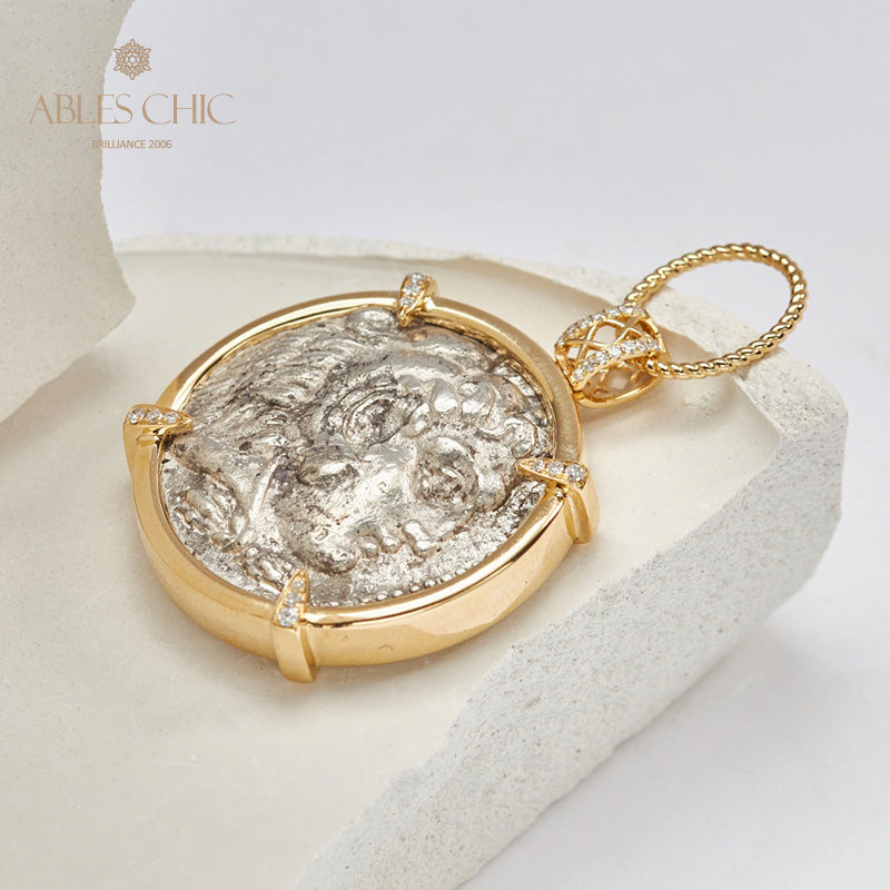 Pendentif médaillon Hercules Coin uniquement