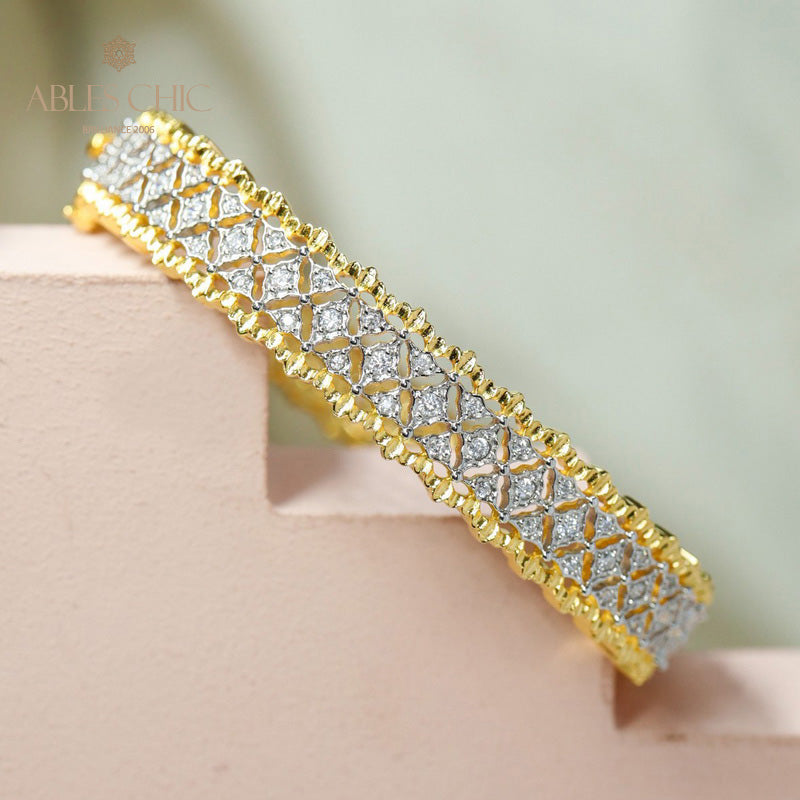 Bracelets en dentelle nid d'abeille 5863