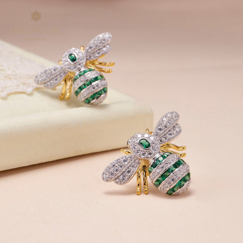 Boucles d'oreilles abeilles Vivid Beetles 5777