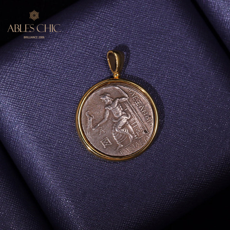 Collier de pièces de monnaie romaines 5718