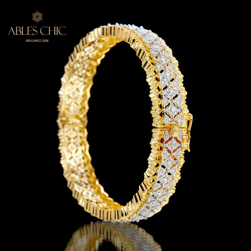 Bracelets en dentelle nid d'abeille 5863