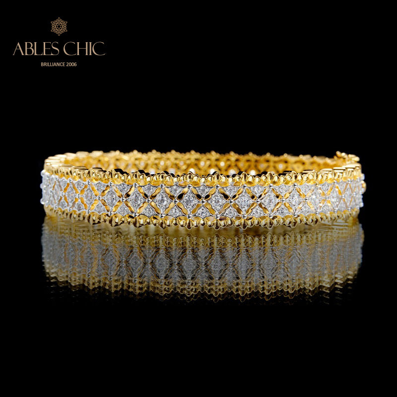 Bracelets en dentelle nid d'abeille 5863