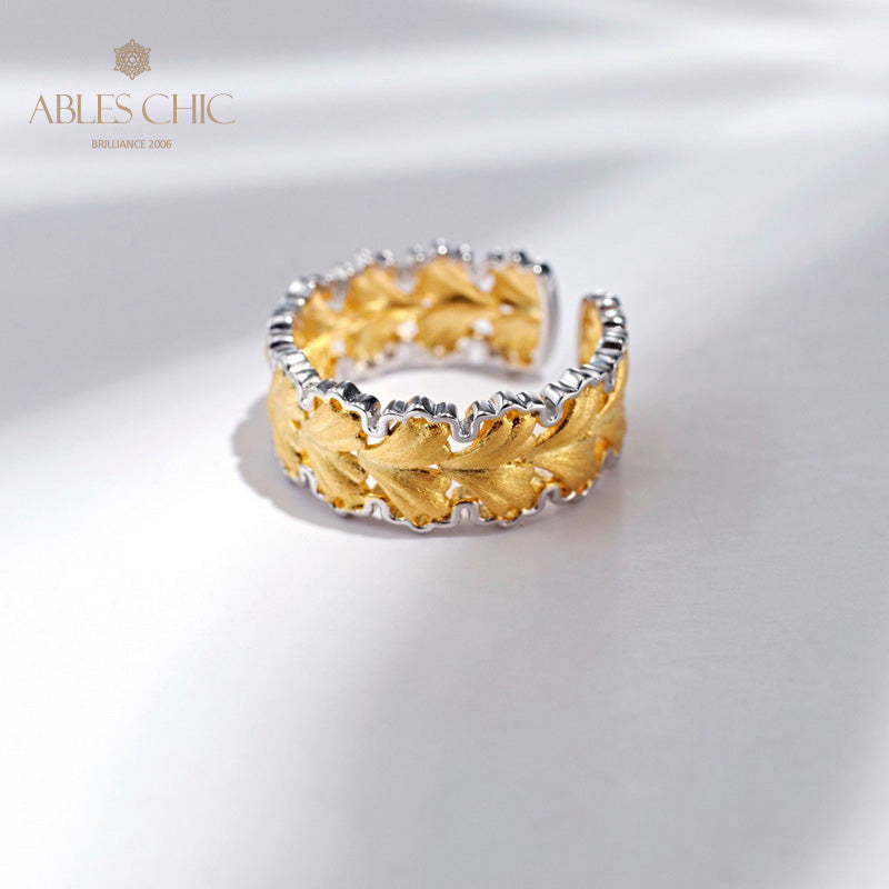 Bague Filigrane Feuilles d'Automne 5795