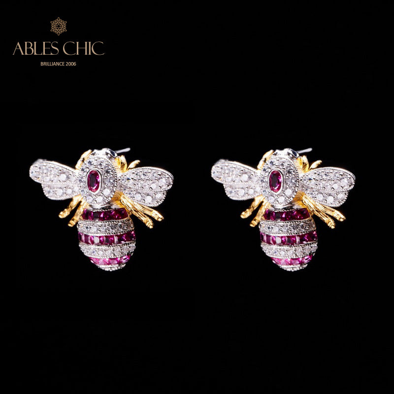 Boucles d'oreilles abeilles Vivid Beetles 5777