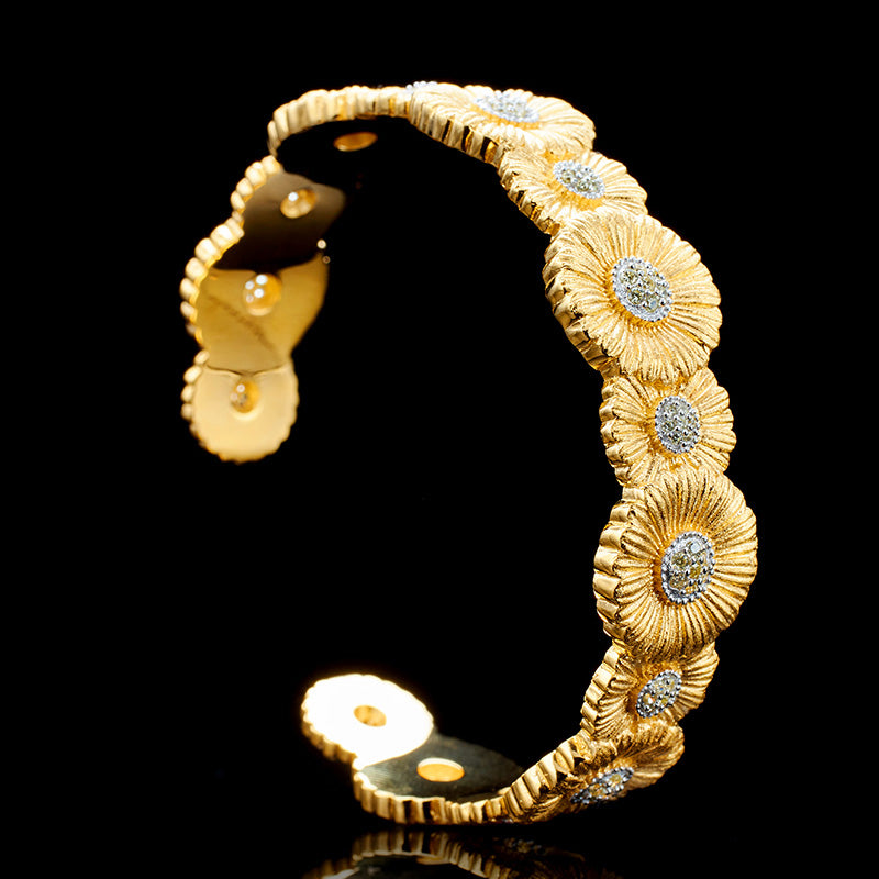 Bracelet fleuri marguerite 5908