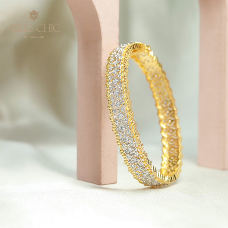 Bracelets en dentelle nid d'abeille 5863