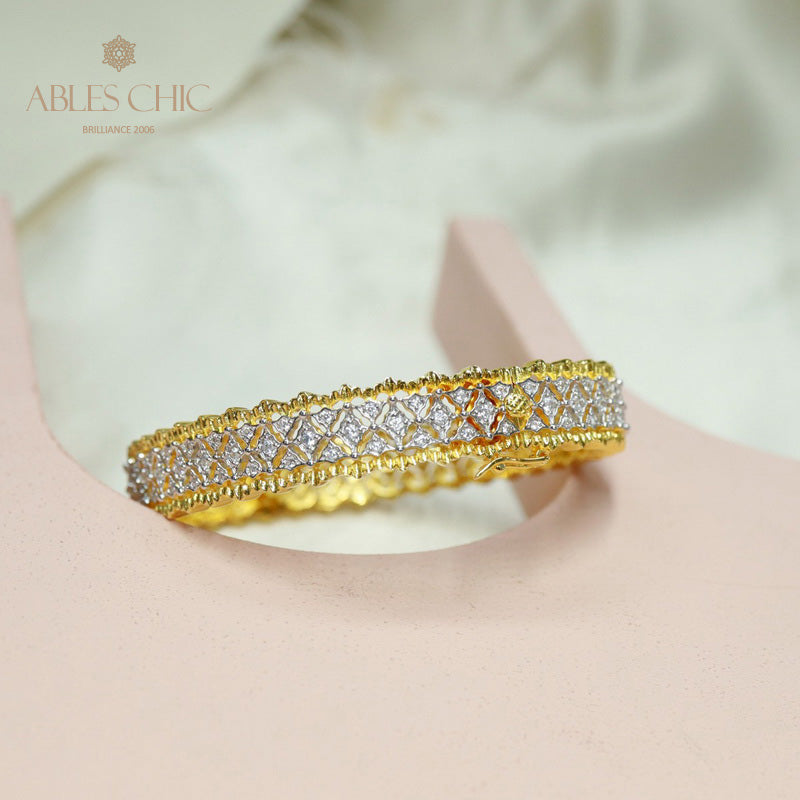 Bracelets en dentelle nid d'abeille 5863
