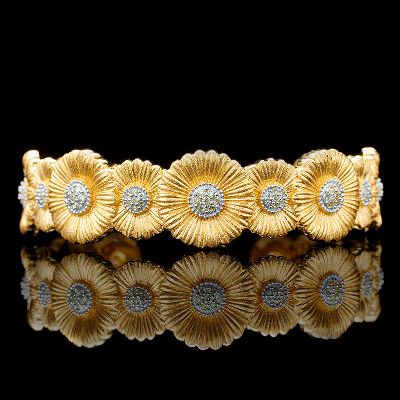 Bracelet fleuri marguerite 5908