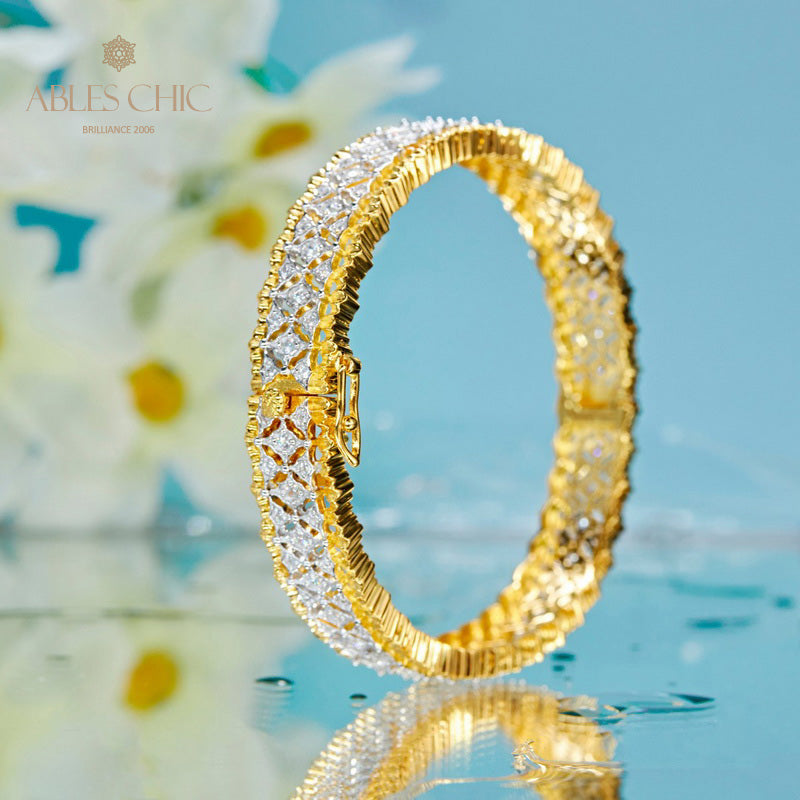 Bracelets en dentelle nid d'abeille 5863