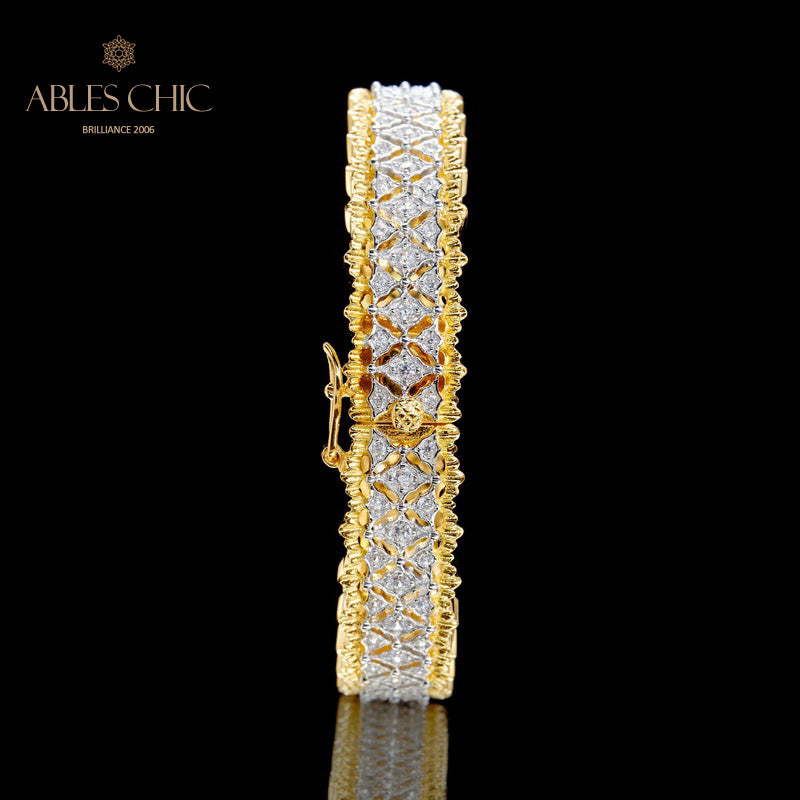 Bracelets en dentelle nid d'abeille 5863