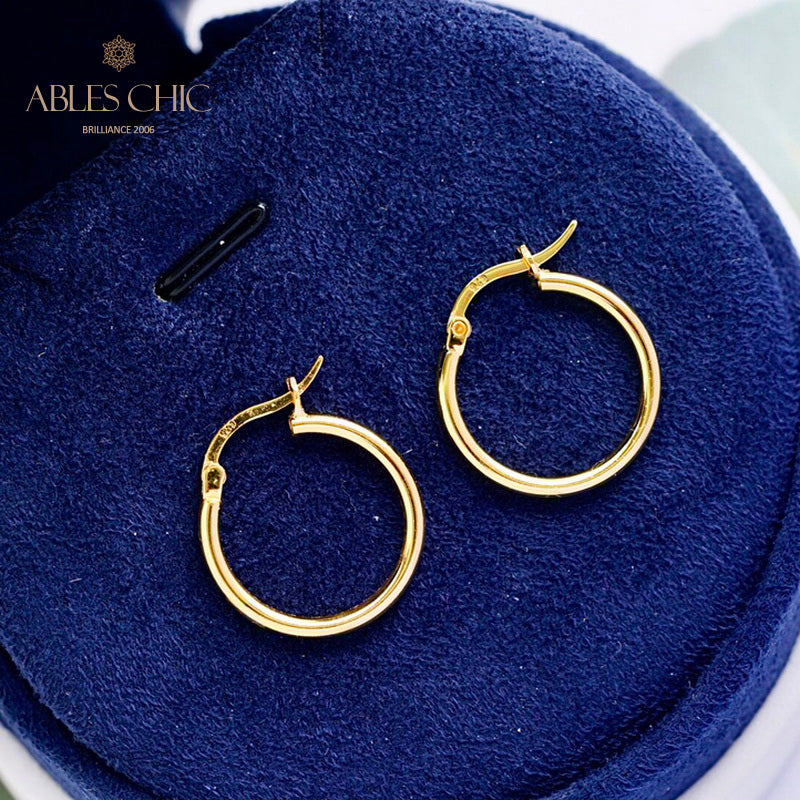 Boucles d'oreilles créoles 15 mm/25 mm/45 mm 5836