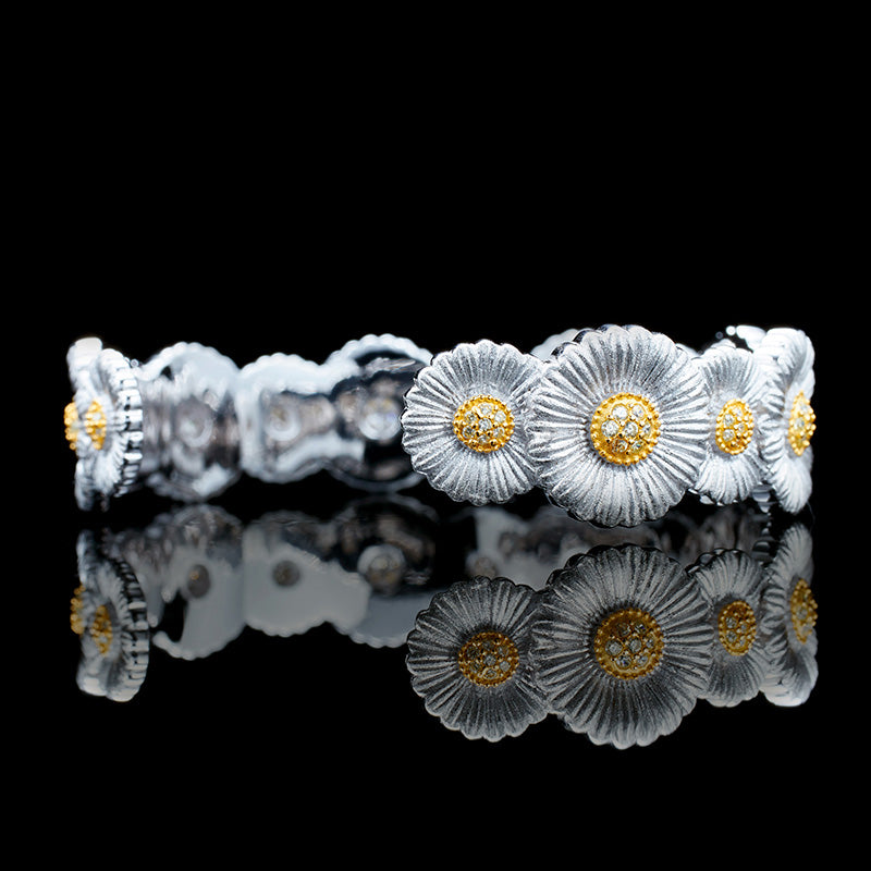Bracelet fleuri marguerite 5908