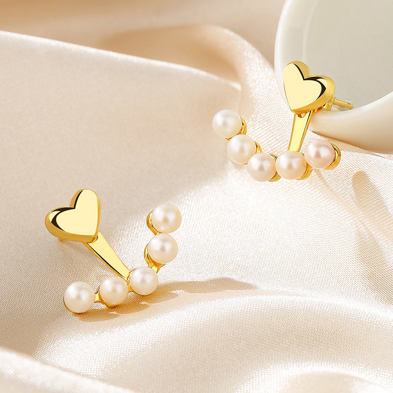 Boucles d'oreilles détachables en perles d'eau douce PE1032