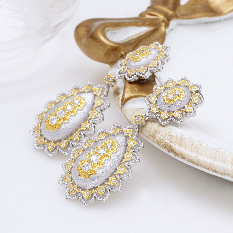 Boucles d'Oreilles Fretworks Soyeuses 5003