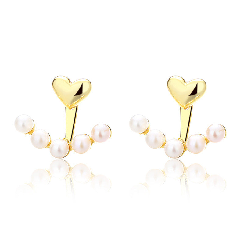 Boucles d'oreilles détachables en perles d'eau douce PE1032