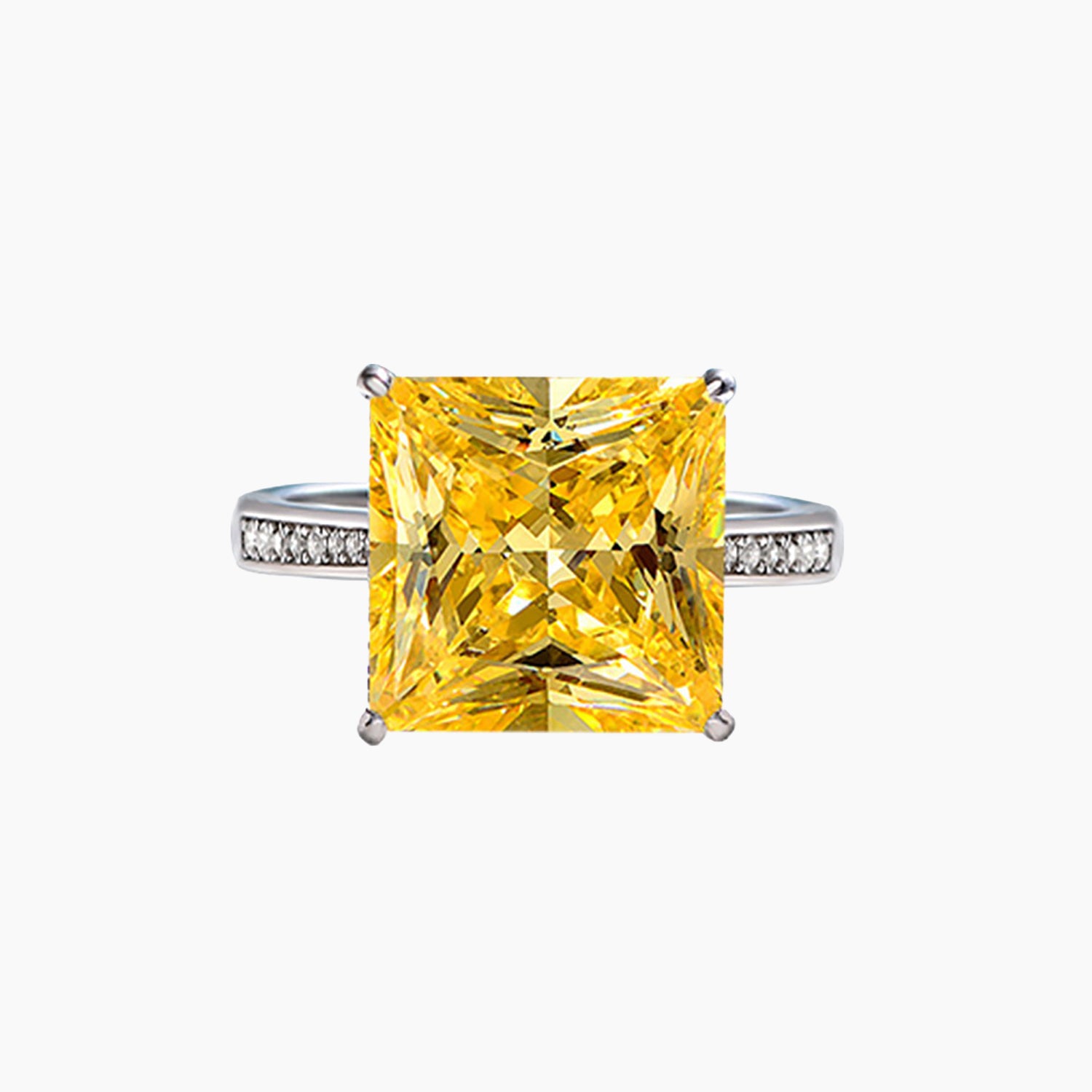 Bague de mariage en béryl jaune R0351