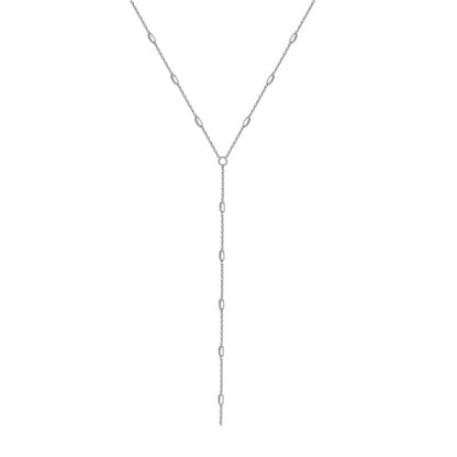 Collier de chaîne de câble perlé N1049