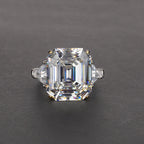 Bague de mariage fluorite morganite R0311
