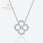 Collier emblématique trèfle celtique P0754