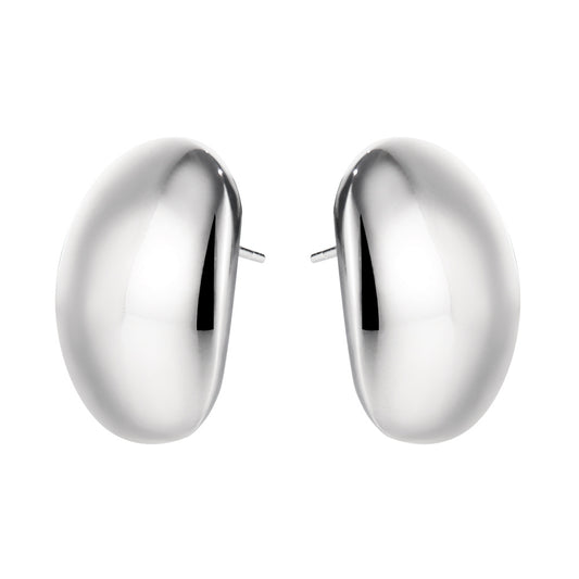 Clous d'oreilles Beanpod polis E1191