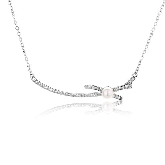 Collier papillon de perles d’eau douce PN1026