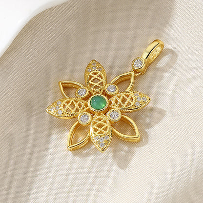 Pendentif moulin à vent en perles d'eau douce uniquement PN1031