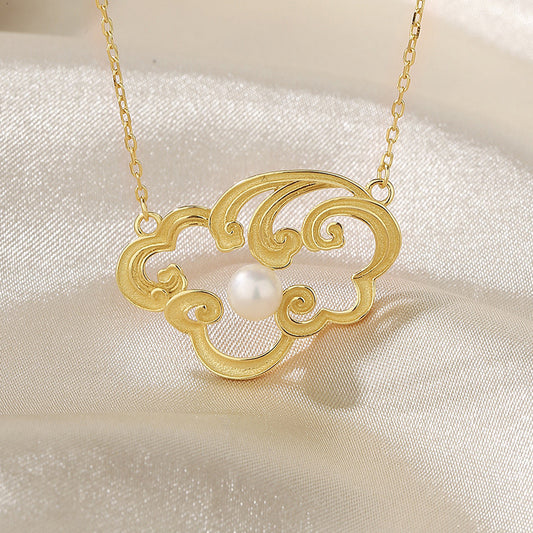 Collier traditionnel de perles d'eau douce PN1023