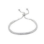 Bracelet à chaîne coulissante Bling CZ B1013