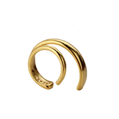 Manchette d'oreille en fil tourbillonnant E1093 1 pièce
